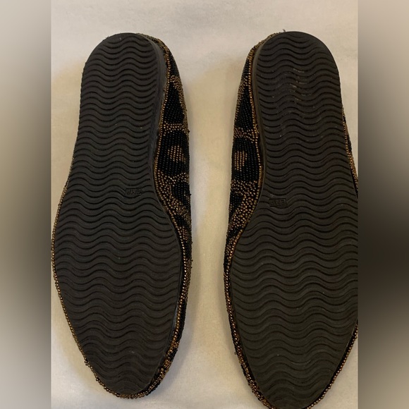 Vintage Adorable Robinson’s Beaded Leopard Flats Size 6. - Picture 5 of 5